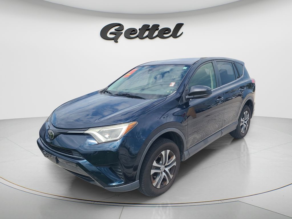 Teal (Aqua) 2017 Toyota RAV4 SUV / Crossover Front-Wheel Drive 6-Speed Automatic