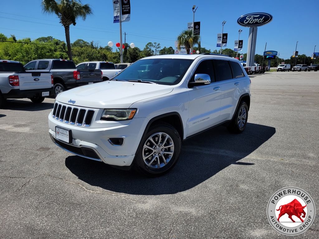 Bright White Clearcoat 2016 Jeep Grand Cherokee SUV / Crossover 4X2 8-Speed Automatic
