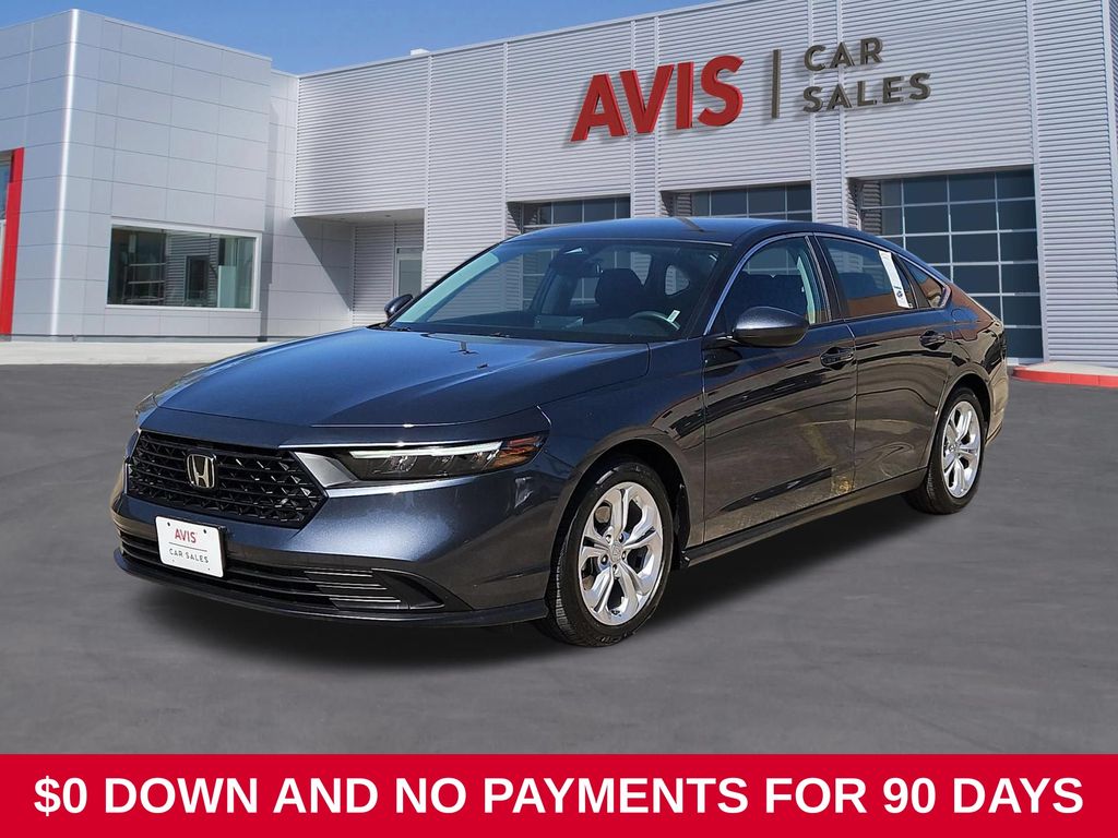 Silver 2025 Honda Accord Sedan Front-Wheel Drive Continuously Variable Transmission