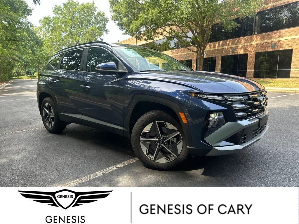 Atlantis Blue 2026 Hyundai Tucson SUV / Crossover All-Wheel Drive 8-Speed Automatic
