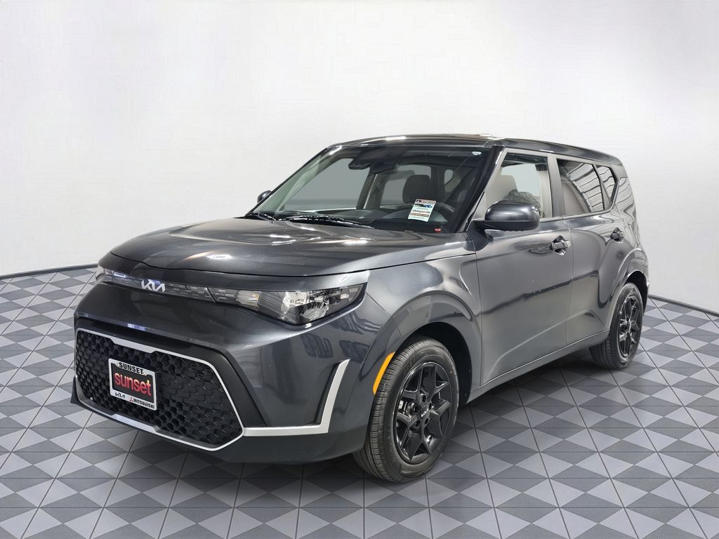 Used 2023 Gray Kia LX image 3