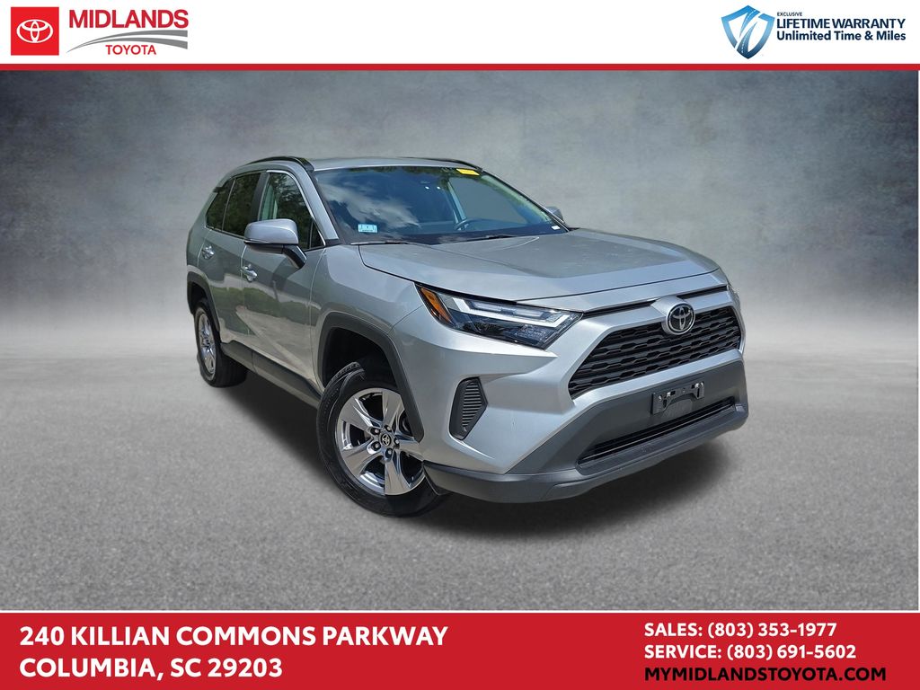 Silver Sky Metallic 2025 Toyota RAV4 SUV / Crossover All-Wheel Drive 8-Speed Automatic
