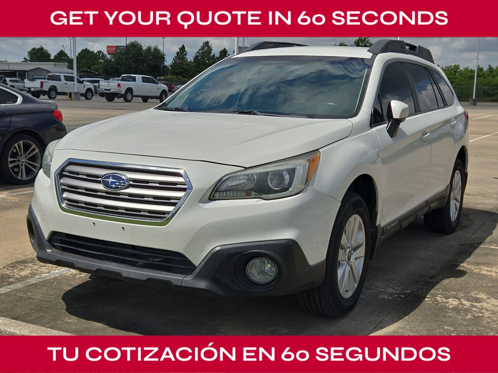 2017 Subaru Outback 2.5i Premium White at Don McGill Toyota
