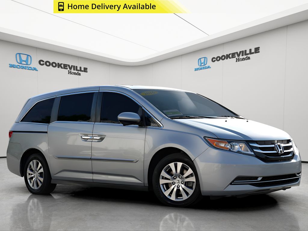 Silver 2016 Honda Odyssey EX-L FWD Minivan Front-Wheel Drive 6-Speed Automatic