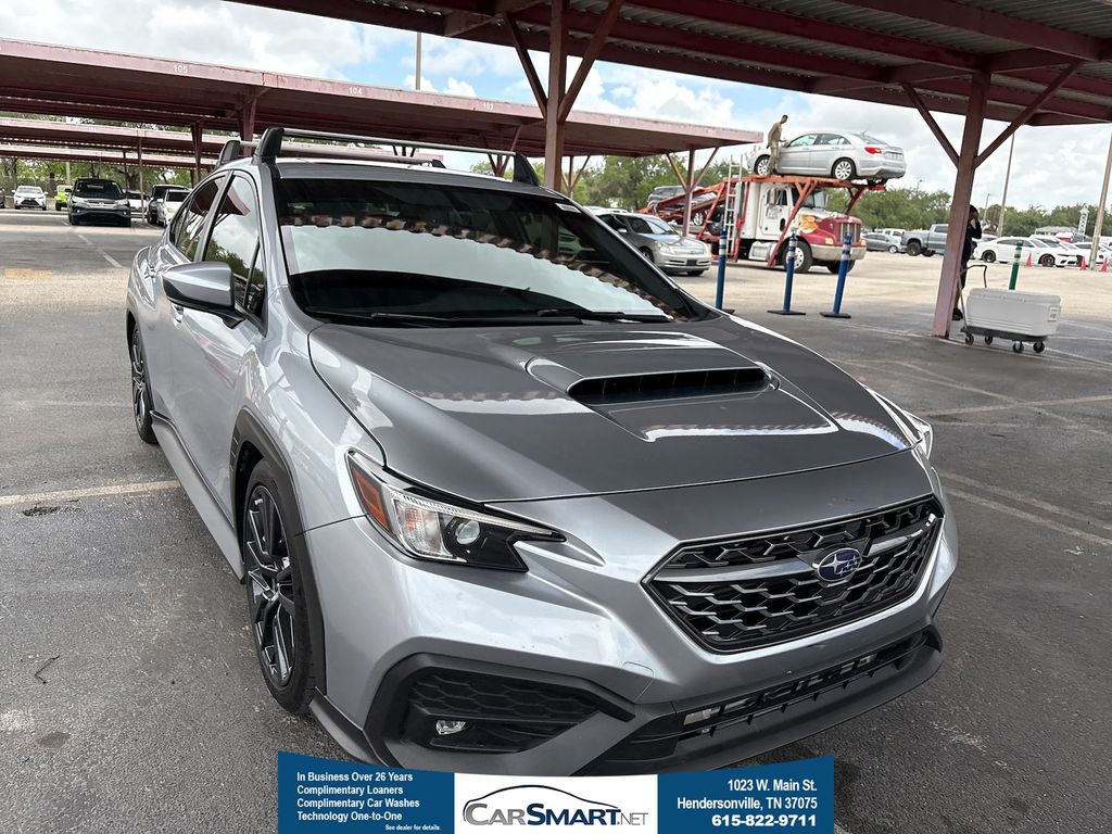 Ice Silver Metallic 2022 Subaru WRX Premium AWD Sedan All-Wheel Drive 6-Speed Manual