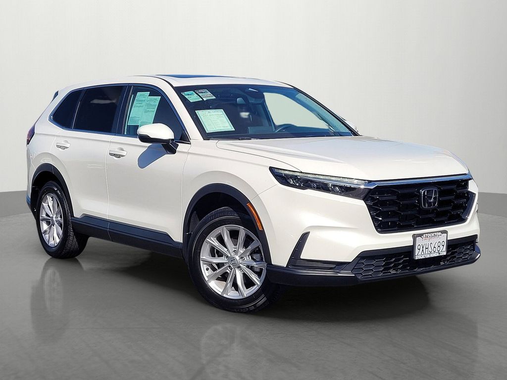 Gray (Platinum) 2025 Honda CR-V SUV / Crossover All-Wheel Drive Continuously Variable Transmission