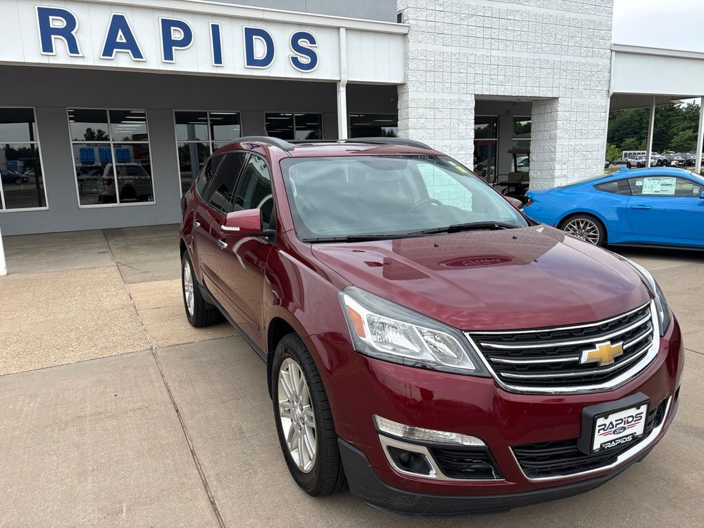 Siren Red Tintcoat 2015 Chevrolet Traverse SUV / Crossover All-Wheel Drive 6-Speed Automatic