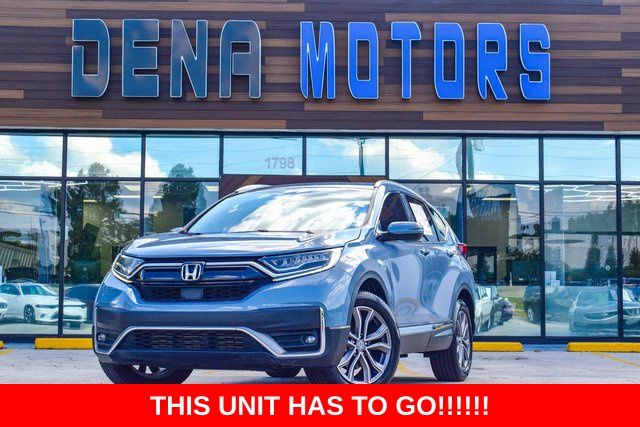 2021 Honda CR-V Touring Blue at Westside Lexus