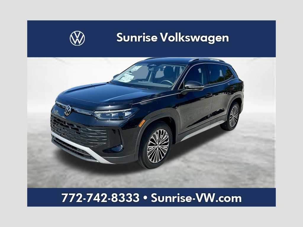 Deep Black 2026 Volkswagen Tiguan SUV / Crossover Front-Wheel Drive 8-Speed Automatic
