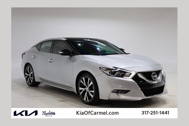 Brilliant Silver 2017 Nissan Maxima SL FWD Sedan Front-Wheel Drive Continuously Variable Transmission