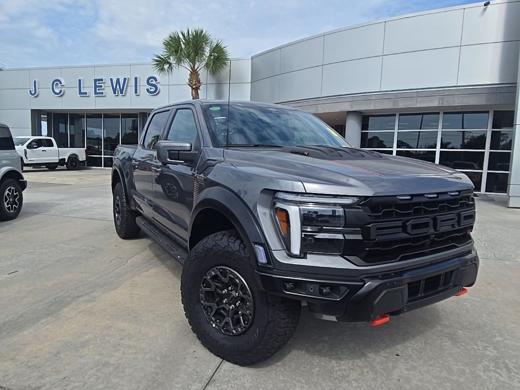 Gray Metallic 2024 Ford F-150 Pickup Truck Four-Wheel Drive Automatic
