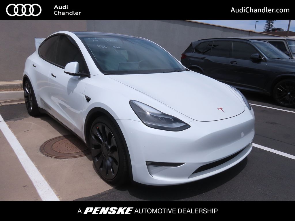 2021 Tesla Model Y Performance Hero Image