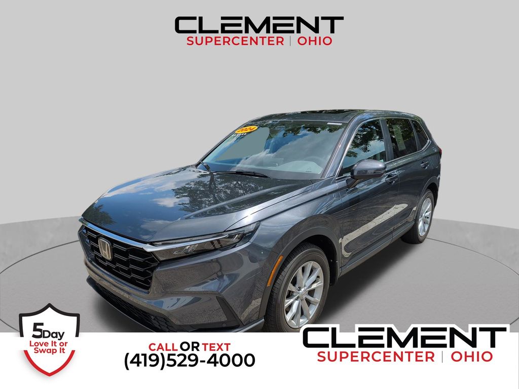 sparkle silver metallic 2024 Honda CR-V SUV / Crossover All-Wheel Drive Continuously Variable Transmission