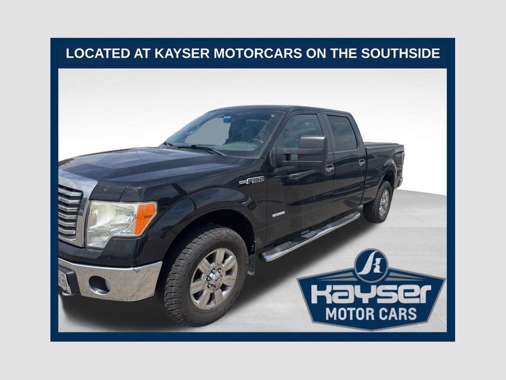 Tuxedo Black Metallic 2011 Ford F-150 Pickup Truck Four-Wheel Drive 6-Speed Automatic