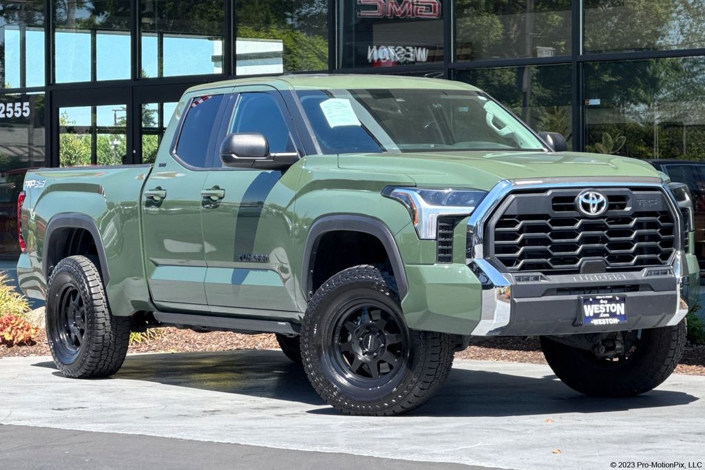 used 2022 Toyota Tundra car, priced at $39,977