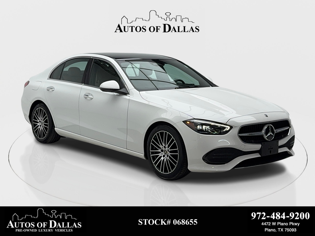 MANUFAKTUR Diamond White 2023 Mercedes-Benz C-Class C 300 4MATIC Sedan All-Wheel Drive 9-Speed Automatic