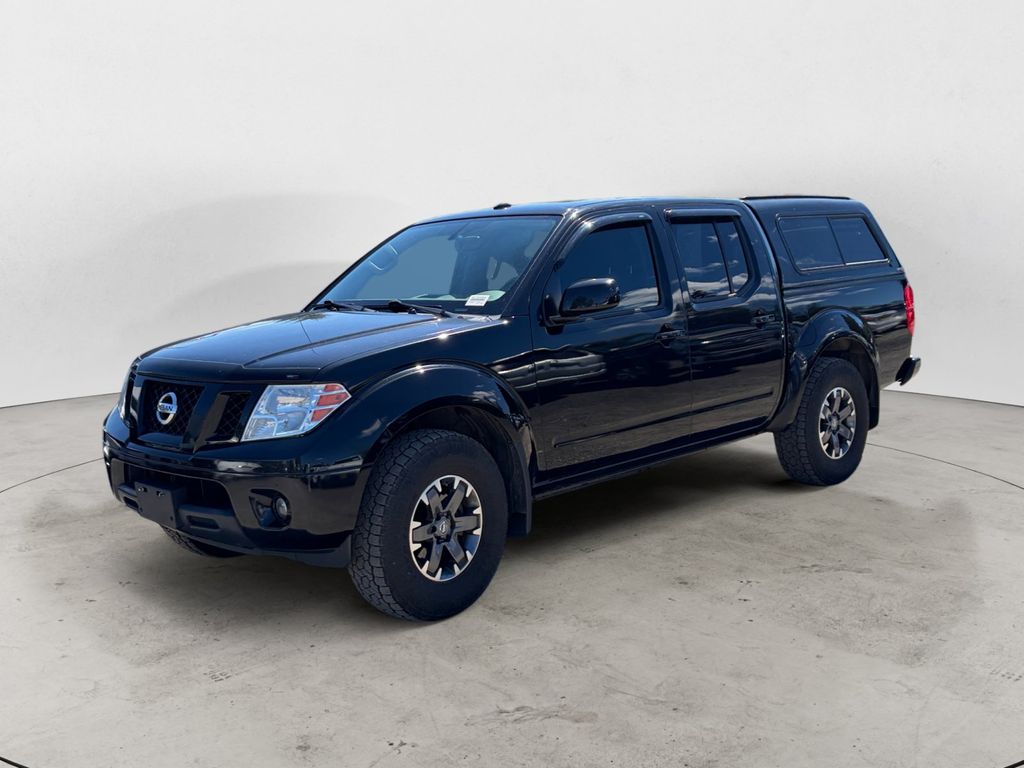 Gray (Magnetic Black) 2017 Nissan Frontier Pickup Truck Four-Wheel Drive 6-Speed Manual Overdrive