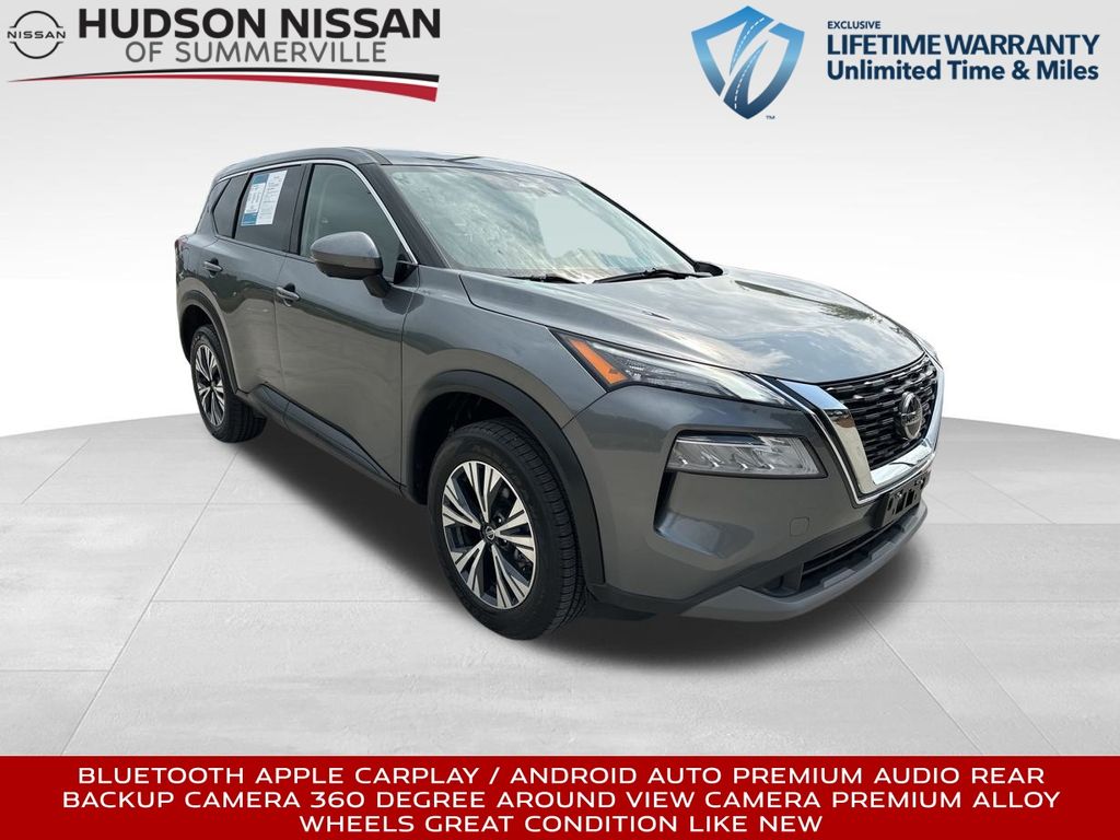 2021 Gun Metallic Nissan Rogue SV SUV