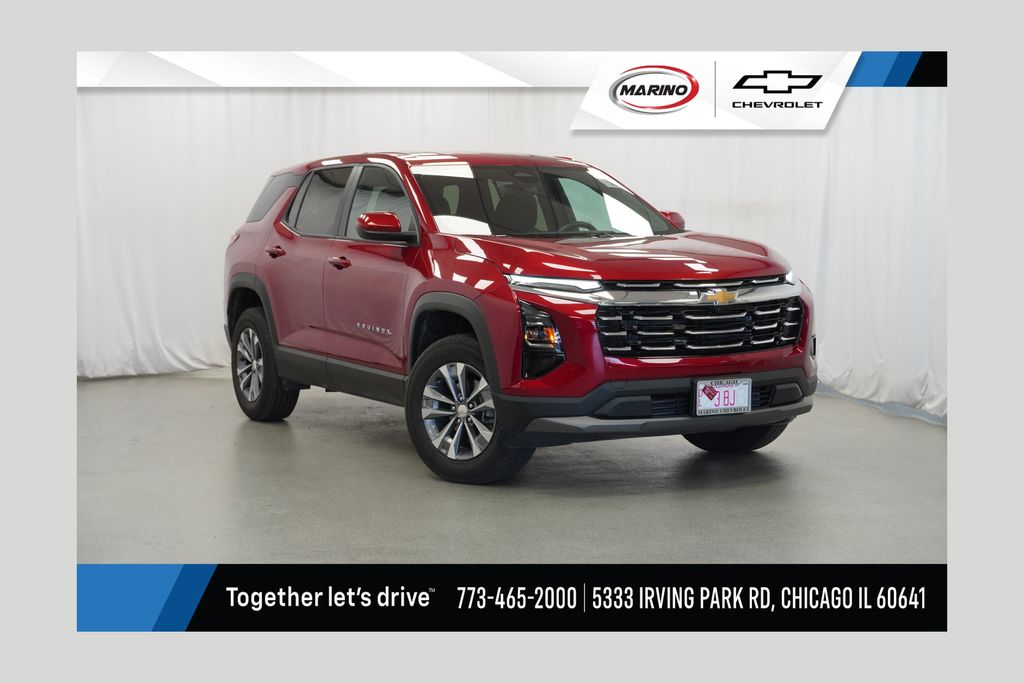 Radiant Red Tintcoat 2025 Chevrolet Equinox SUV / Crossover Front-Wheel Drive Continuously Variable Transmission