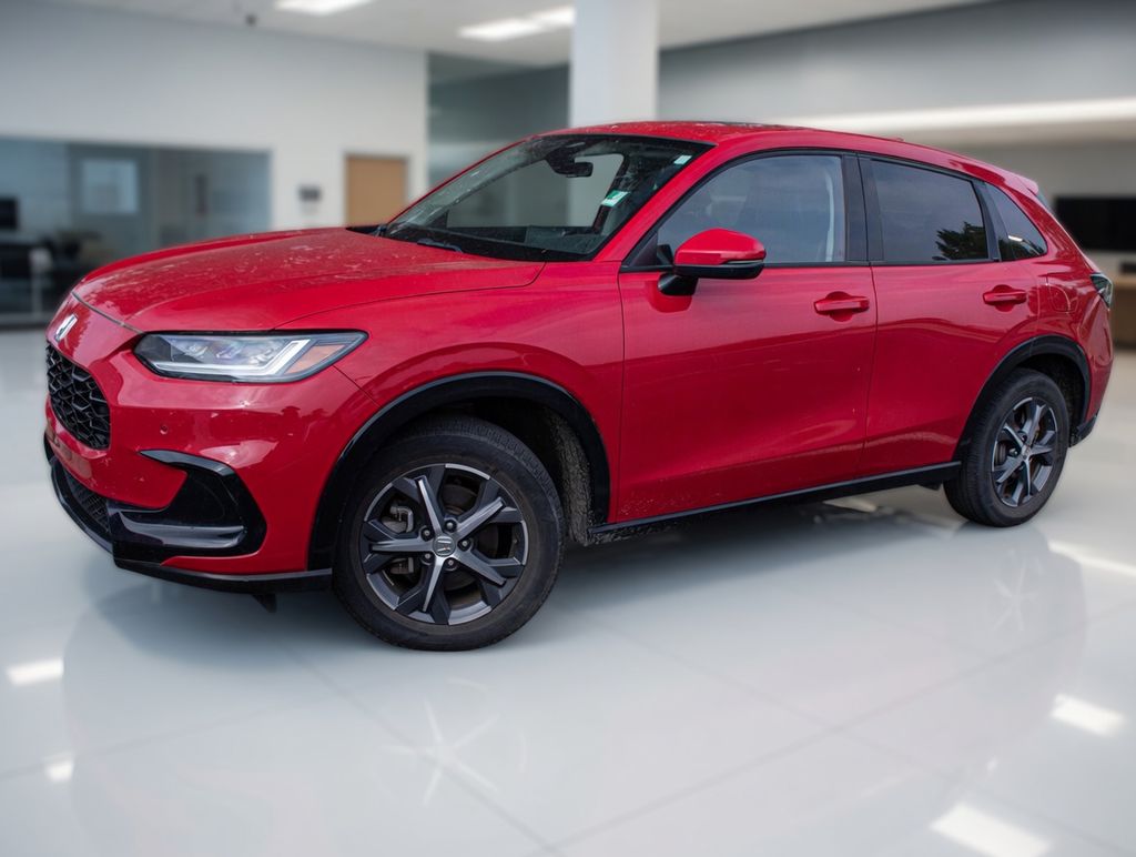 Milano Red 2024 Honda HR-V EX-L AWD SUV / Crossover All-Wheel Drive Automatic