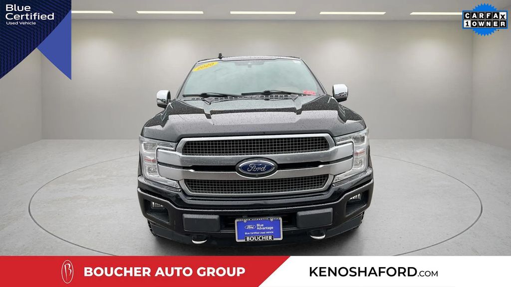 Certified Used 2020 Black Metallic Ford Platinum image 2