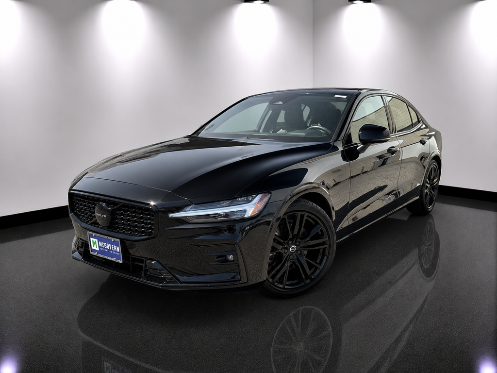 Onyx Black Metallic 2023 Volvo S60 Sedan All-Wheel Drive Automatic