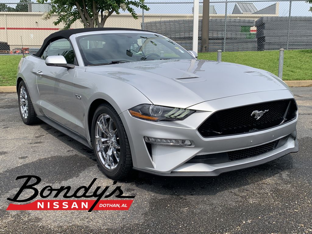 Ingot Silver 2019 Ford Mustang Convertible Rear-Wheel Drive Automatic