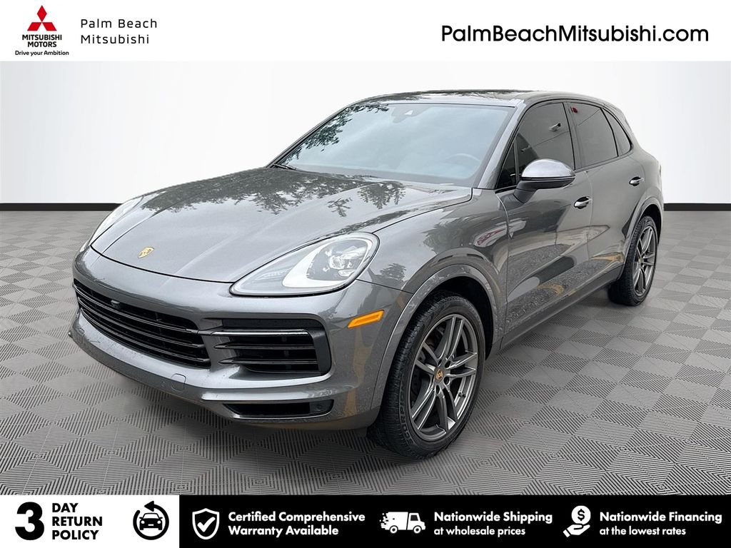 Gray 2022 Porsche Cayenne SUV / Crossover 8-Speed Automatic