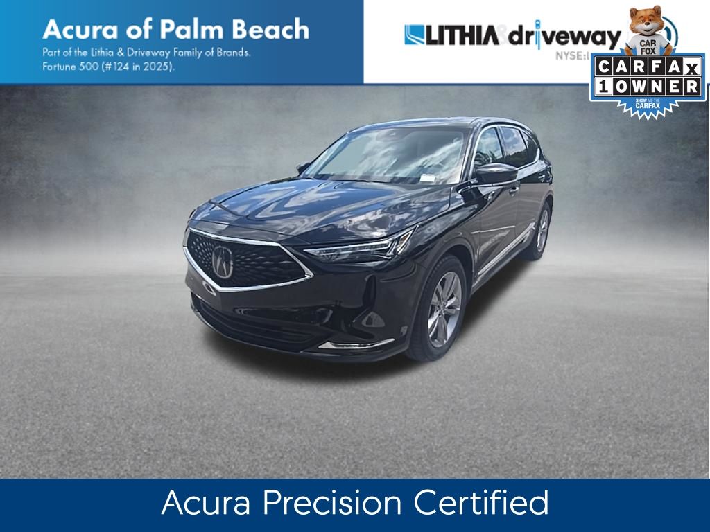 Black 2023 Acura MDX FWD SUV / Crossover Front-Wheel Drive Automatic