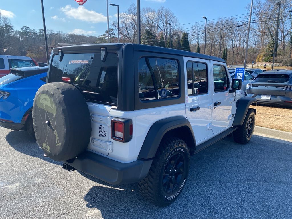 2021 Jeep Wrangler Unlimited Willys 2