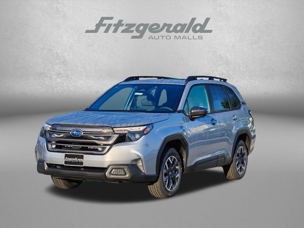 Ice Silver Metallic 2026 Subaru Forester SUV / Crossover All-Wheel Drive Continuously Variable Transmission