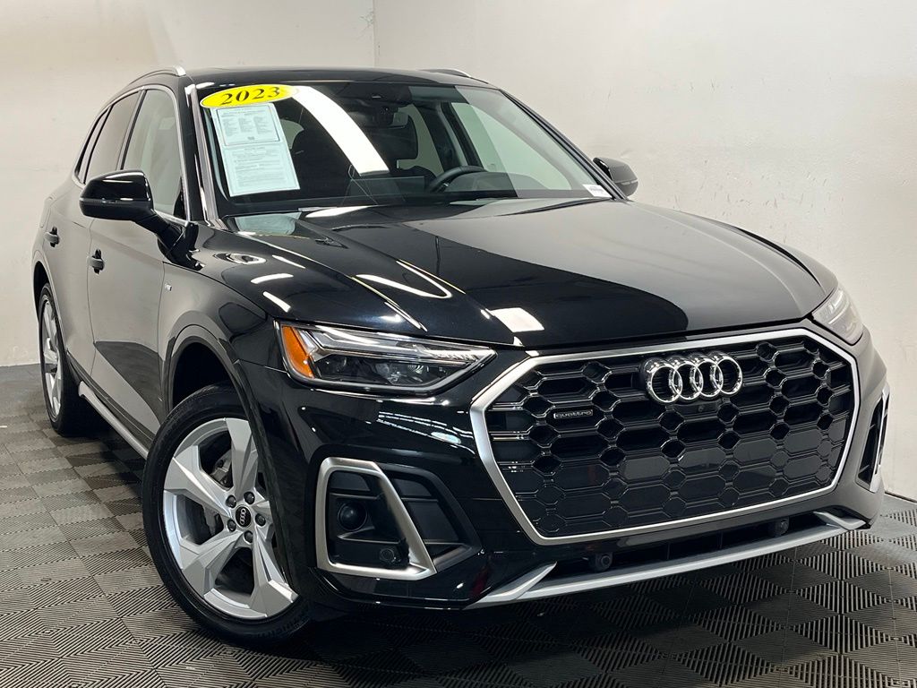 Mythos Black Metallic 2023 Audi Q5 SUV / Crossover All-Wheel Drive 7-Speed Automatic