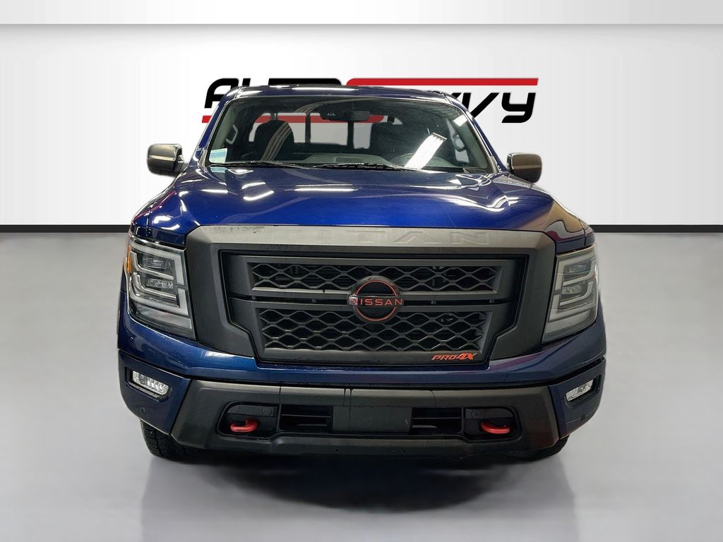 Used 2023 Deep Blue Pearl Nissan PRO-4X image 2