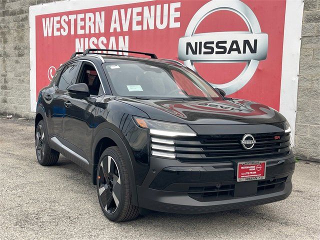 Super Black 2026 Nissan Kicks SR AWD SUV / Crossover All-Wheel Drive Continuously Variable Transmission