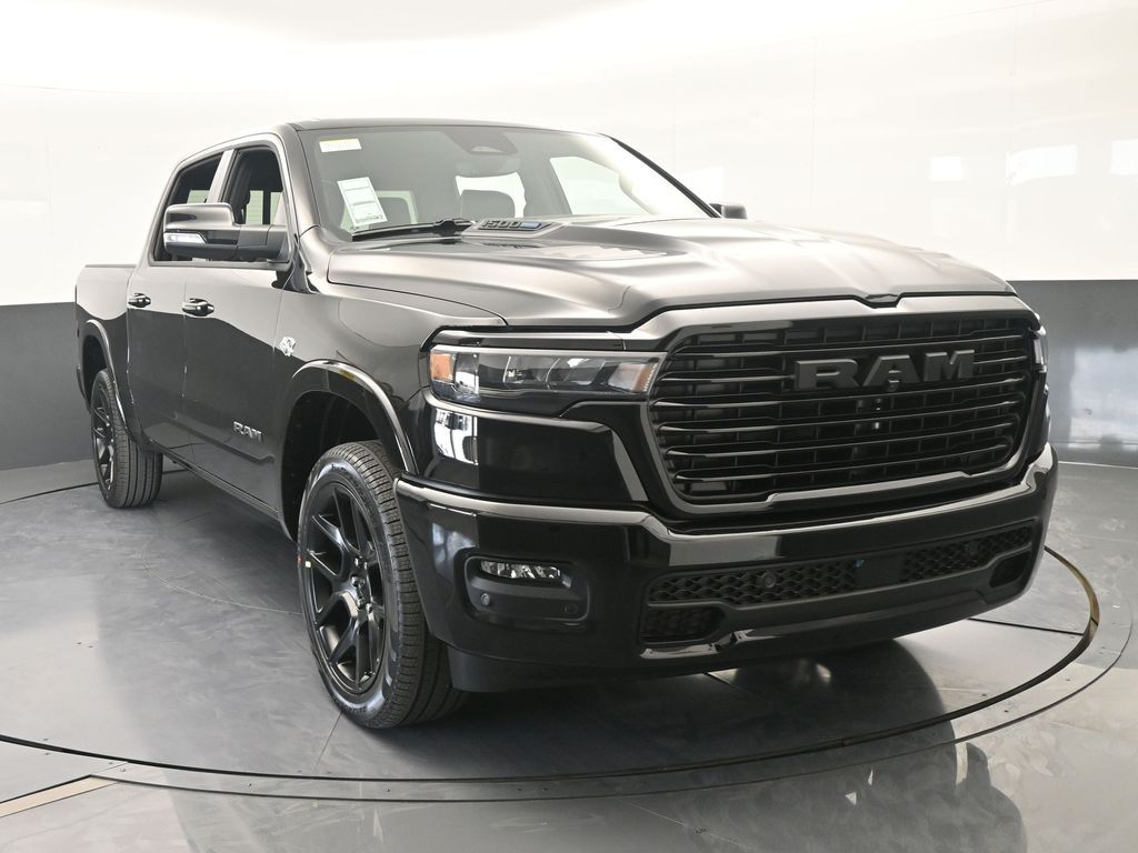 New 2026 Diamond Black Crystal Pearlcoat Ram Laramie image 9