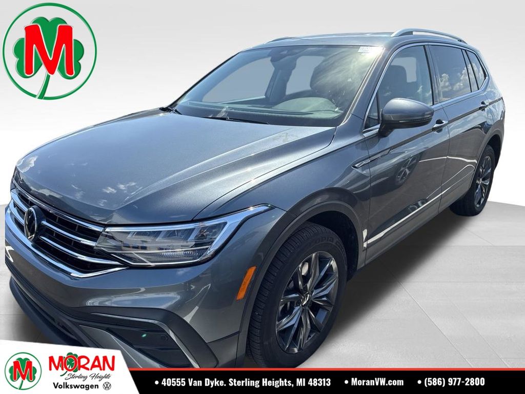 Platinum Gray Metallic 2023 Volkswagen Tiguan SUV / Crossover Front-Wheel Drive 8-Speed Automatic