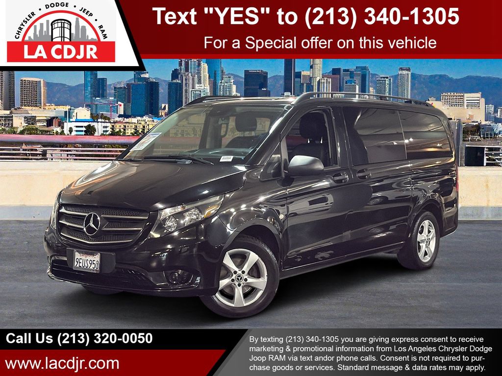 Black 2018 Mercedes-Benz Metris Van Rear-Wheel Drive 7-Speed Automatic