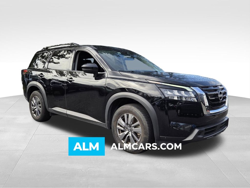 Super Black 2025 Nissan Pathfinder SV FWD SUV / Crossover Front-Wheel Drive 9-Speed Automatic