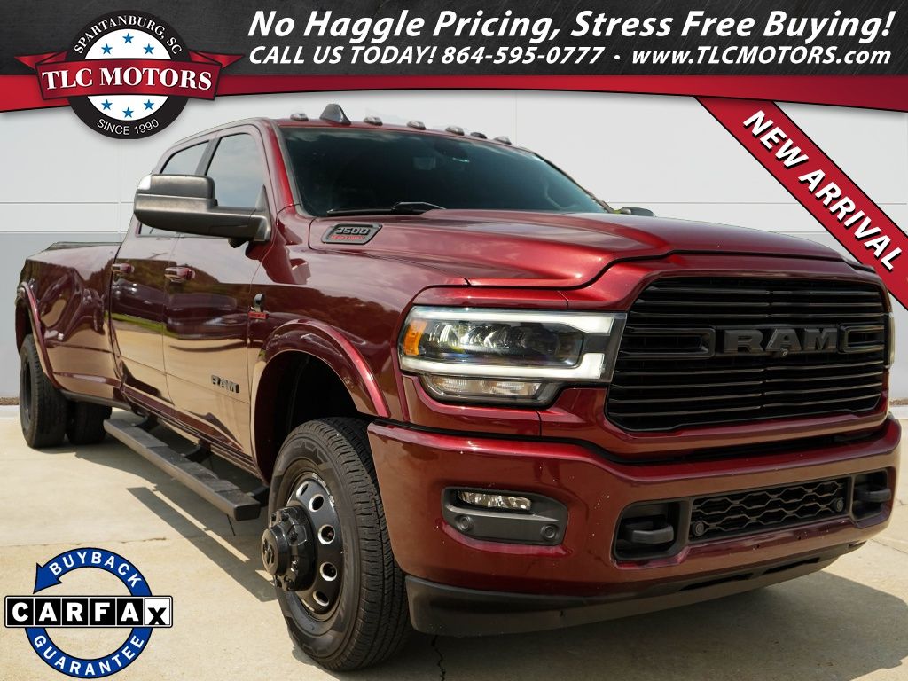 Delmonico Red Pearlcoat 2022 RAM 3500 Pickup Truck Four-Wheel Drive 6-Speed Automatic
