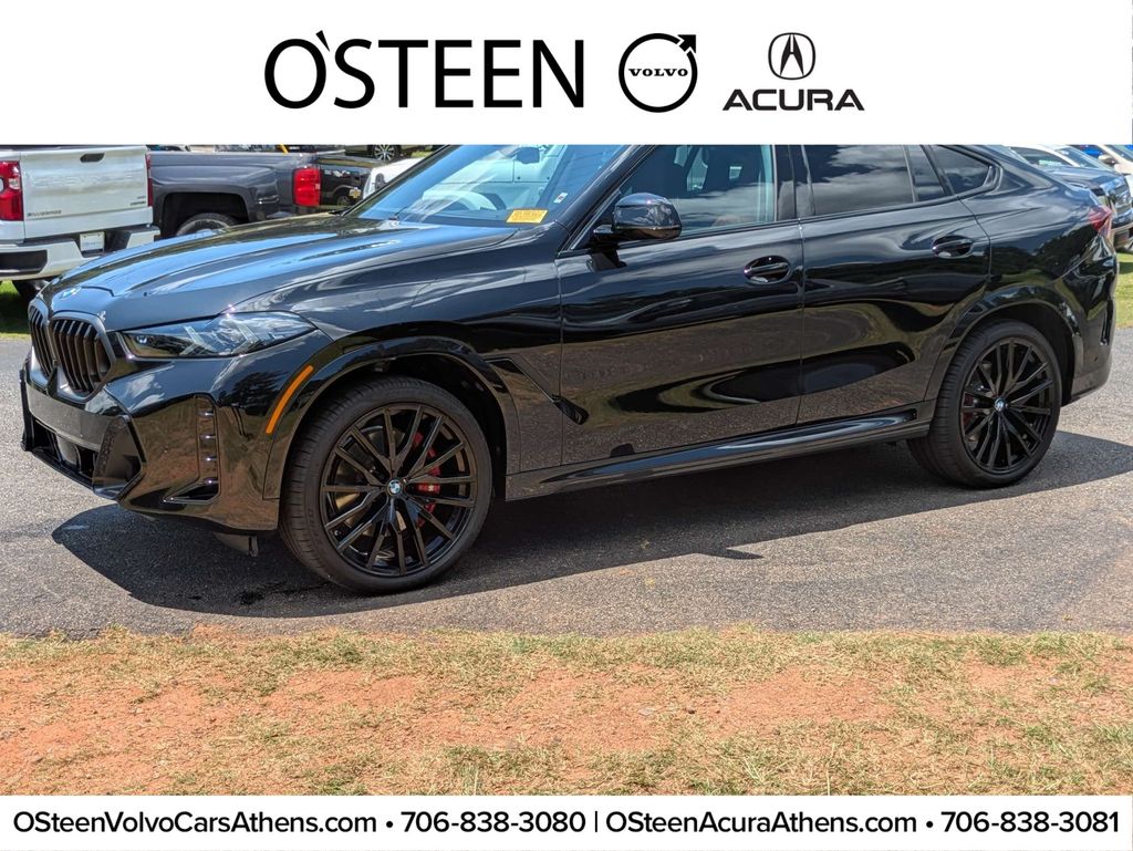 Black Sapphire Metallic 2026 BMW X6 SUV / Crossover All-Wheel Drive 8-Speed Automatic
