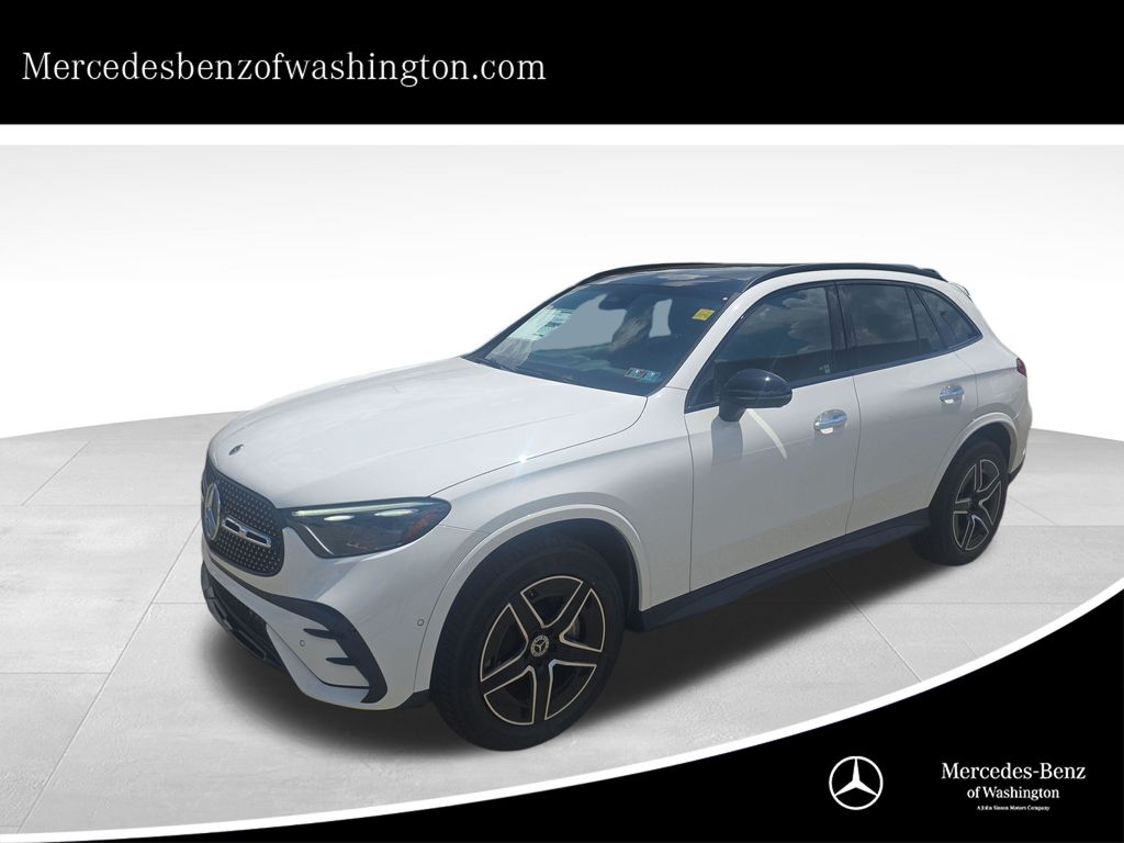 Polar White 2026 Mercedes-Benz GLC SUV / Crossover All-Wheel Drive 9-Speed Automatic