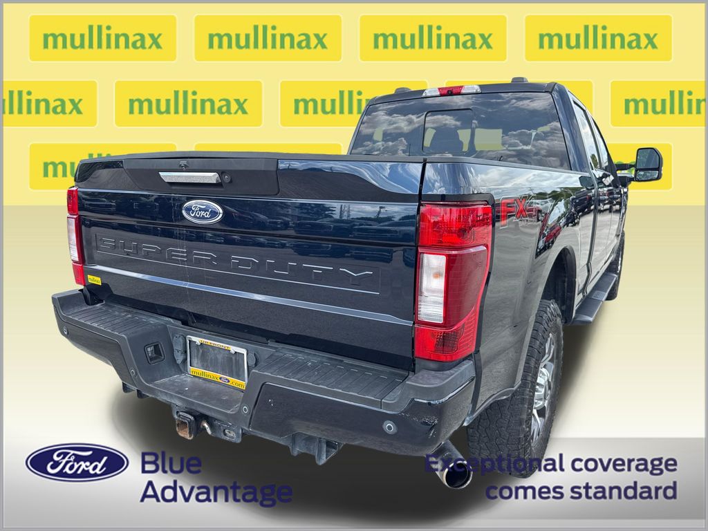 Certified Used 2022 Blue Ford Lariat image 4