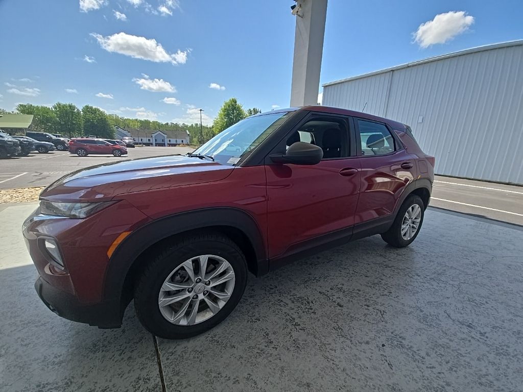 Scarlet Red Metallic 2021 Chevrolet Trailblazer LS FWD SUV / Crossover Front-Wheel Drive Continuously Variable Transmission