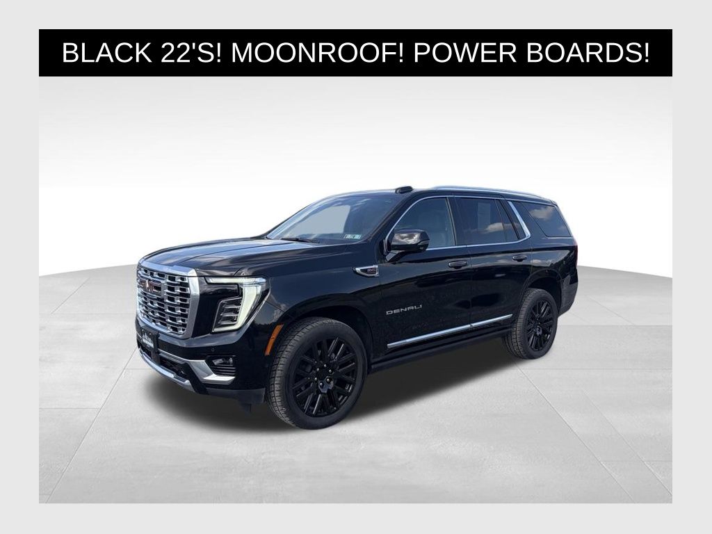 Onyx Black 2026 GMC Yukon SUV / Crossover Four-Wheel Drive 