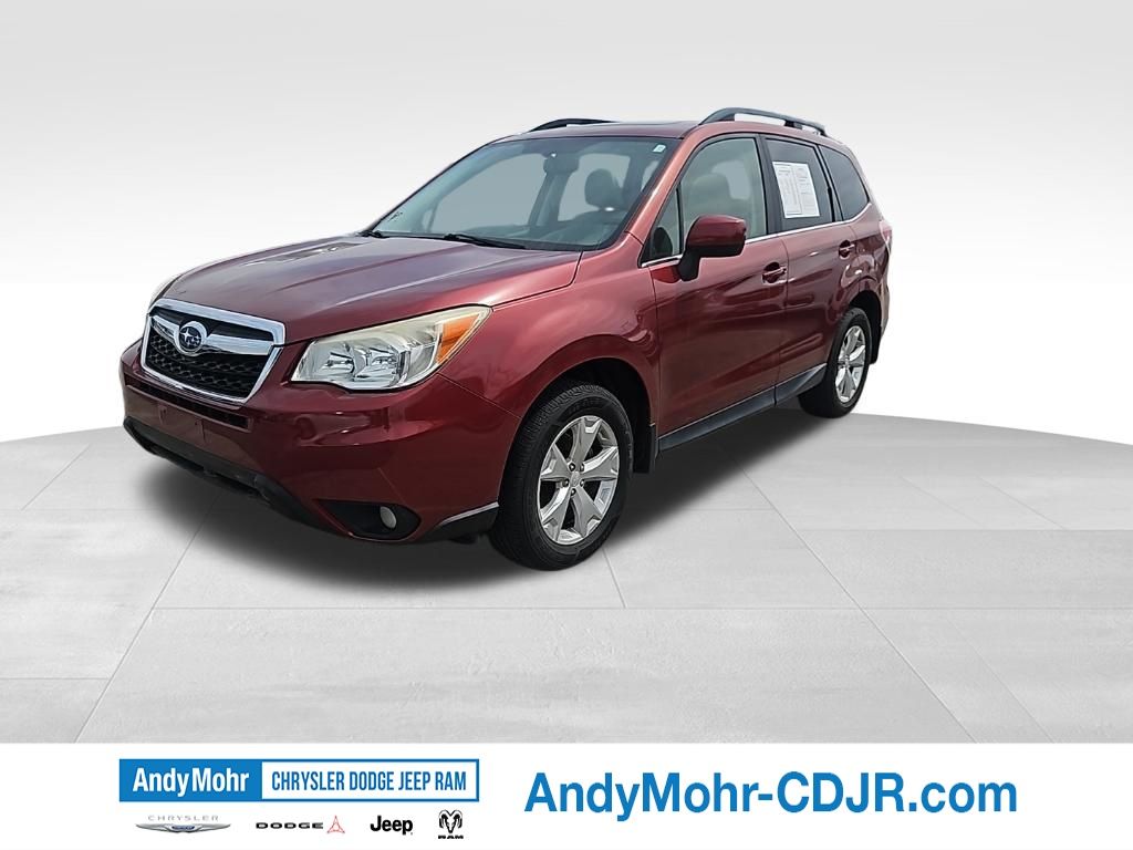 Venetian Red Pearl 2016 Subaru Forester 2.5i Limited SUV / Crossover All-Wheel Drive Continuously Variable Transmission