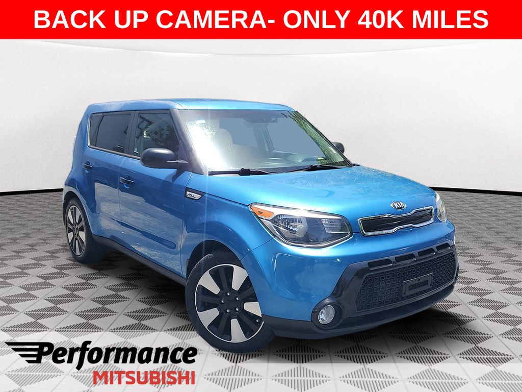 Caribbean Blue 2016 Kia Soul Wagon Front-Wheel Drive 6-Speed Automatic