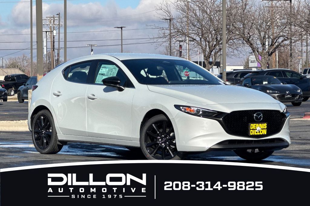 Gray 2026 Mazda MAZDA3 Hatchback Front-Wheel Drive Automatic