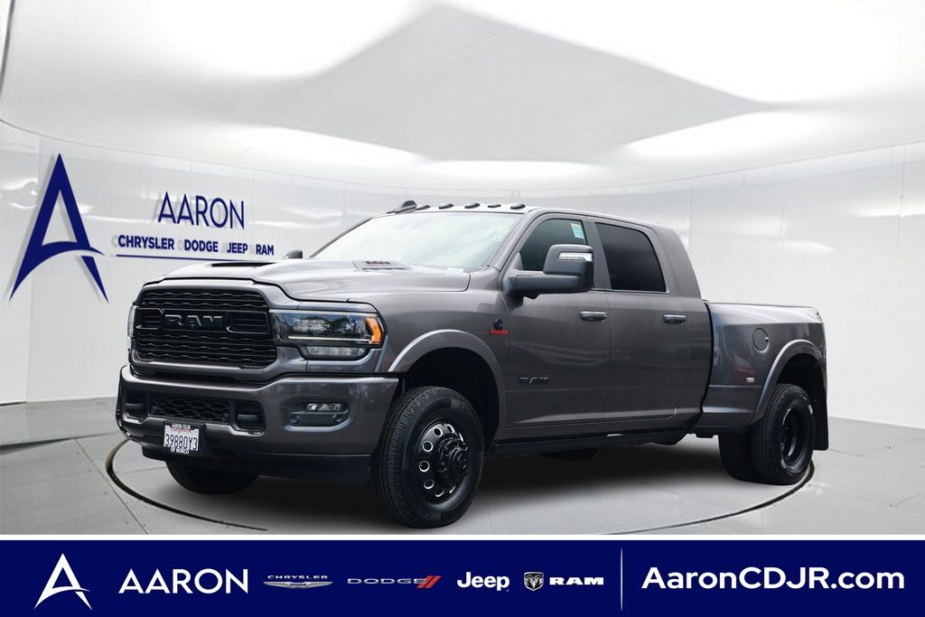 Crystal Metallic 2024 RAM 3500 Pickup Truck Four-Wheel Drive 6-Speed Automatic