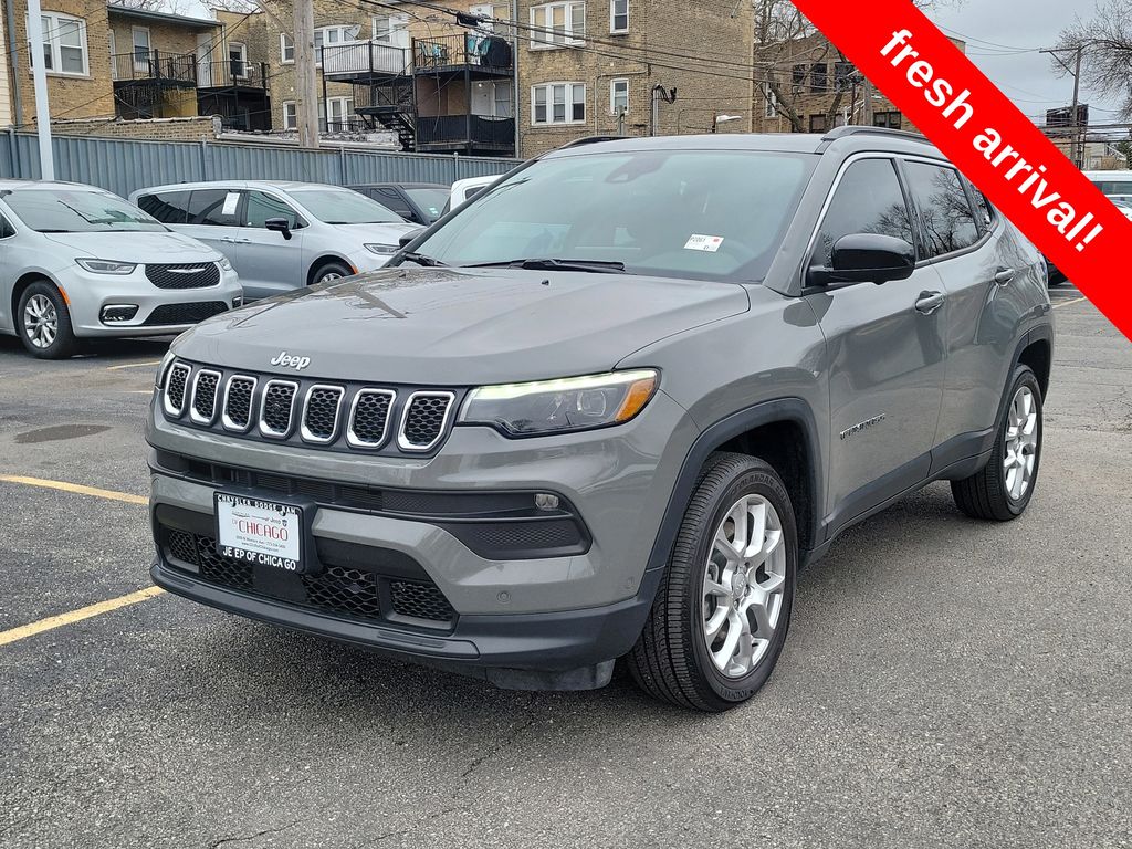 Sting-Gray Clearcoat 2024 Jeep Compass Latitude Lux 4WD SUV / Crossover Four-Wheel Drive 8-Speed Automatic