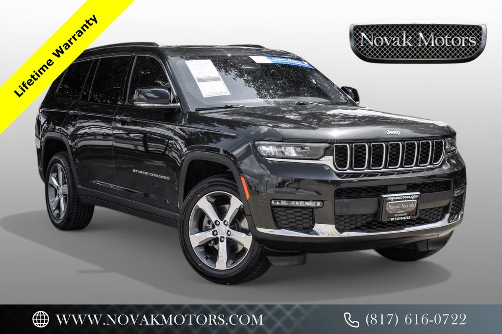 used 2022 Jeep Grand Cherokee L car, priced at $27,449